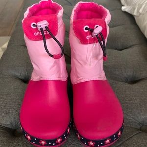 Crocs Snow Boots Kids size 1